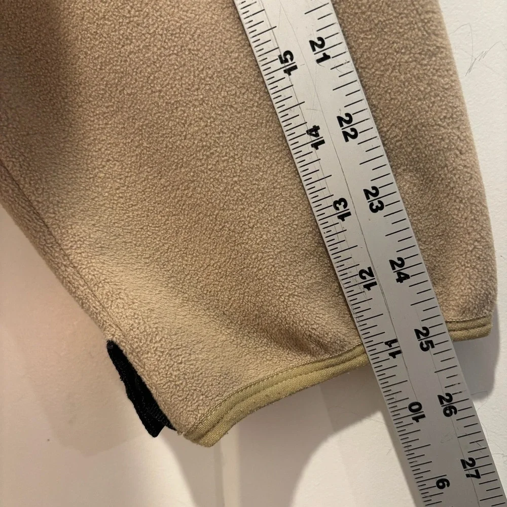 Nike ACG Vintage Thermal Layer 2 Fleece Jacket Tan Full Zip Men Large Therma-FIT